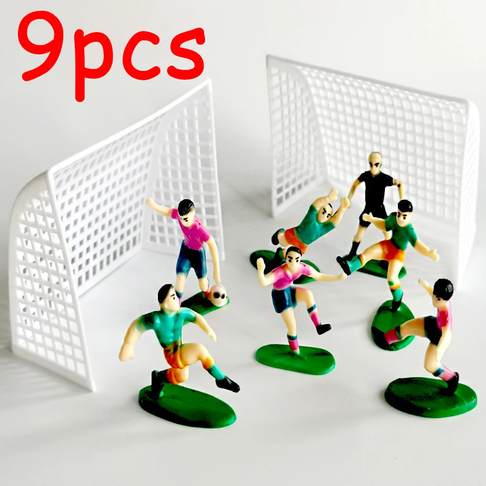 Football Game Cake Topper &amp;amp; Party Decor 9pcs Set 1