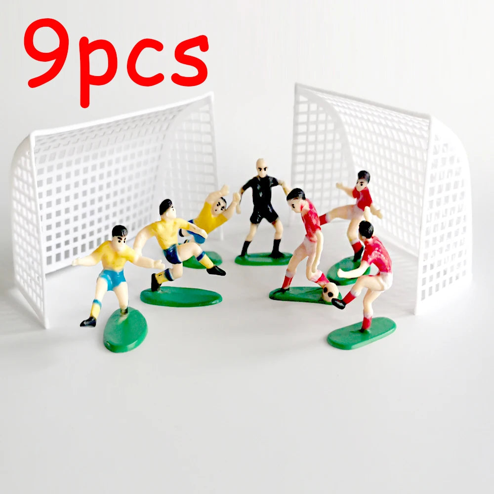 Football Game Cake Topper &amp;amp; Party Decor 9pcs Set 2