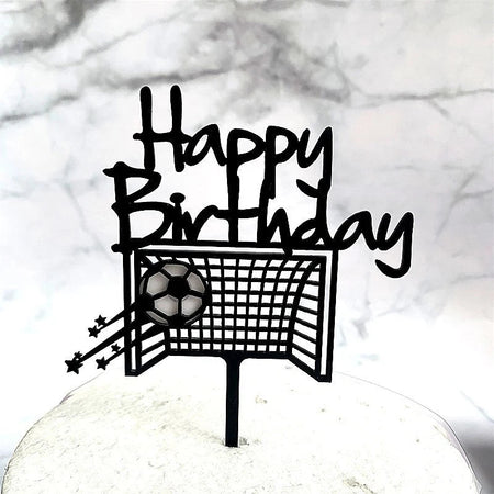 Football Game Cake Topper &amp;amp; Party Decor Set 6