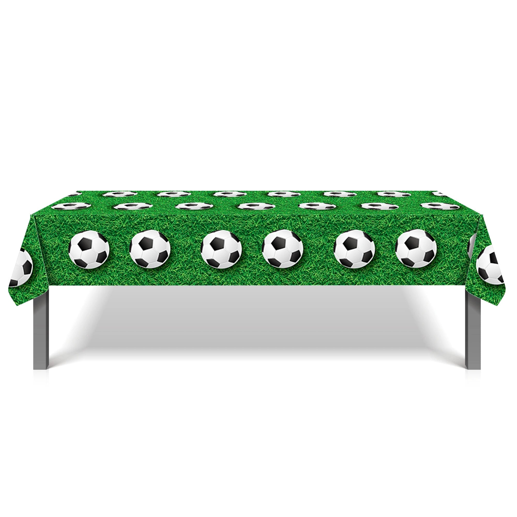 Football Game Party Disposable Tablecloth - Perfect for Birthday Celebrations