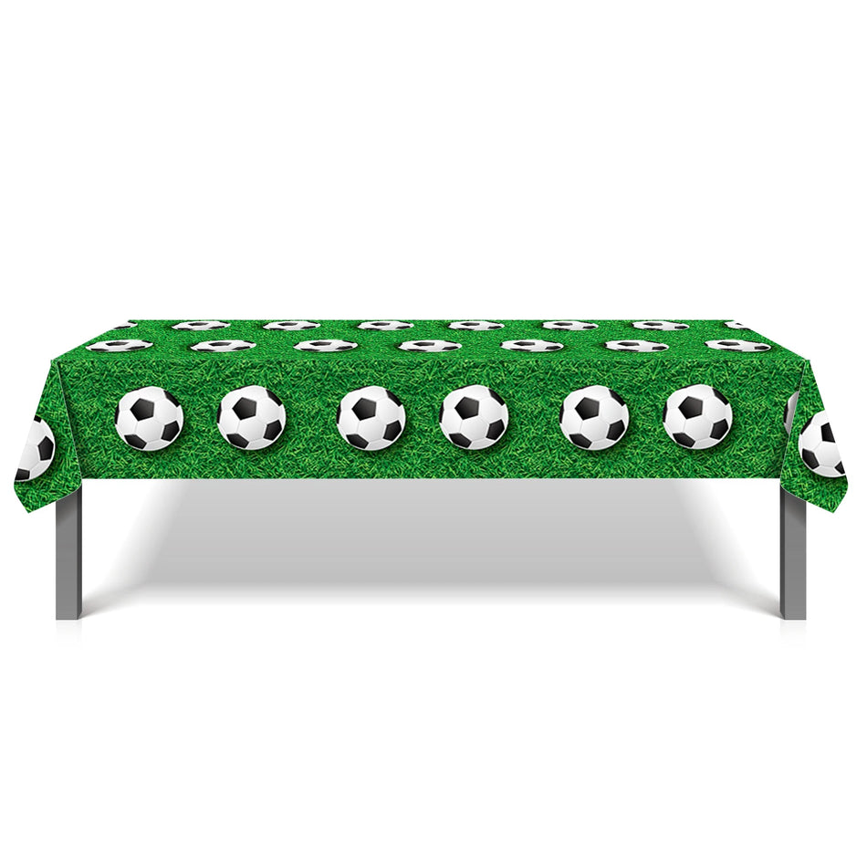 Football Game Party Disposable Tablecloth - Perfect for Birthday Celebrations