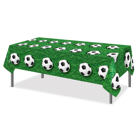 Football Game Party Disposable Tablecloth - Perfect for Birthday Celebrations