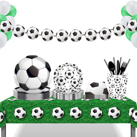 Football Game Party Disposable Tablecloth - Perfect for Birthday Celebrations