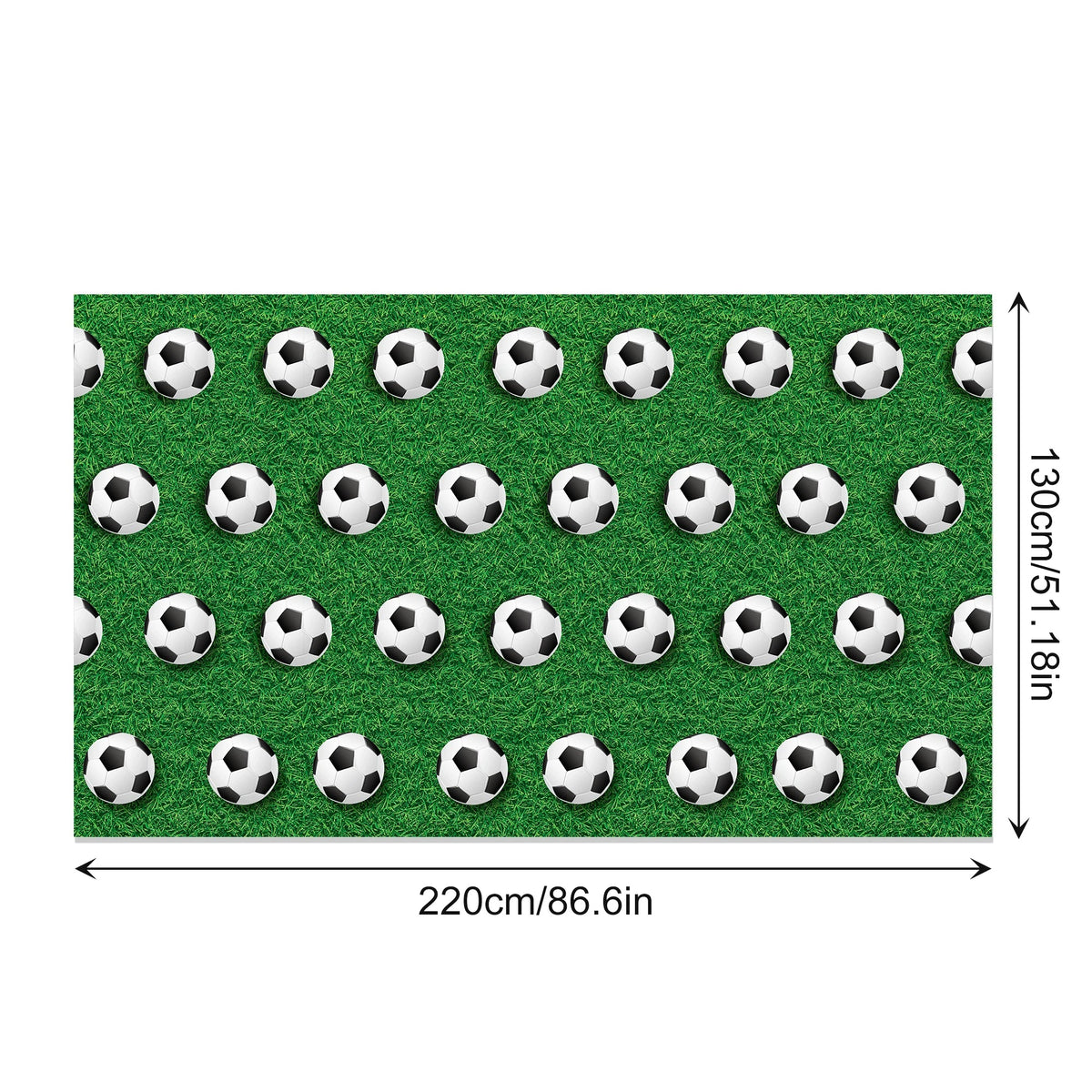 Football Game Party Disposable Tablecloth - Perfect for Birthday Celebrations ZB179