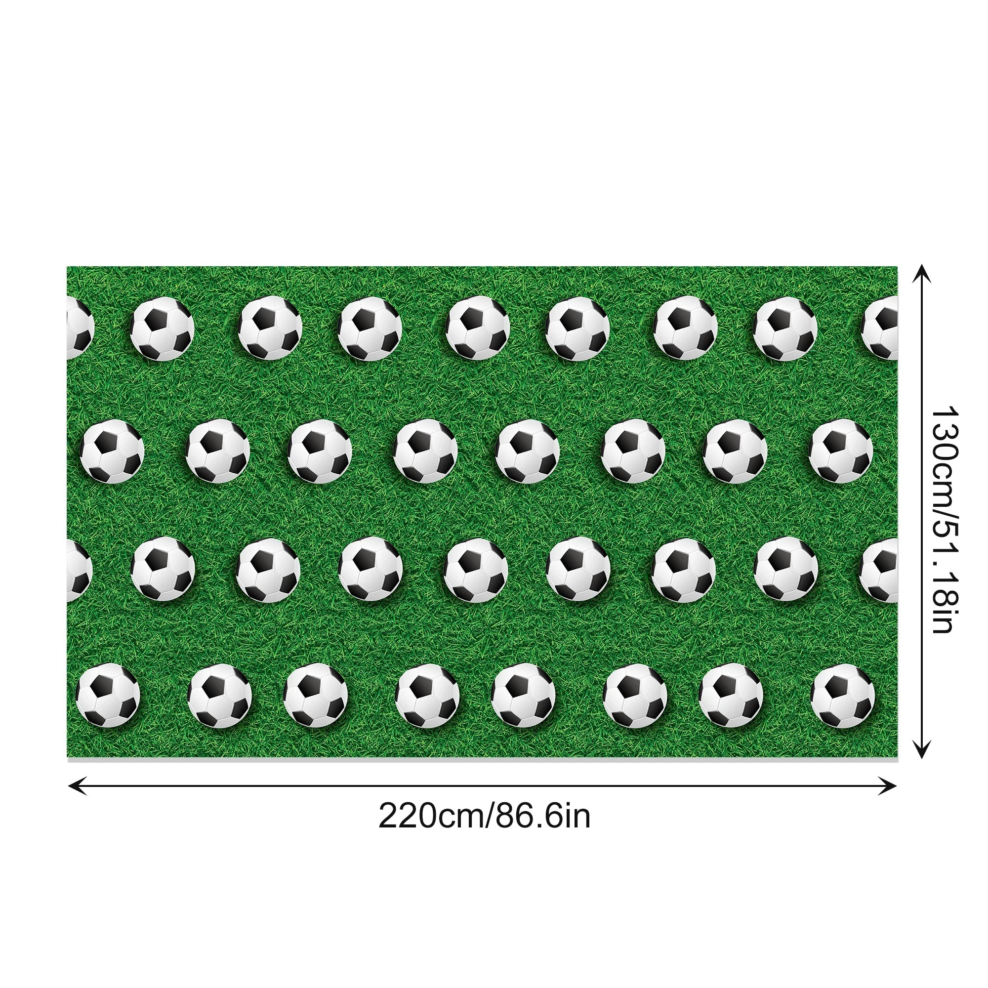 Football Game Party Disposable Tablecloth - Perfect for Birthday Celebrations ZB179