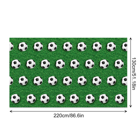 Football Game Party Disposable Tablecloth - Perfect for Birthday Celebrations ZB179