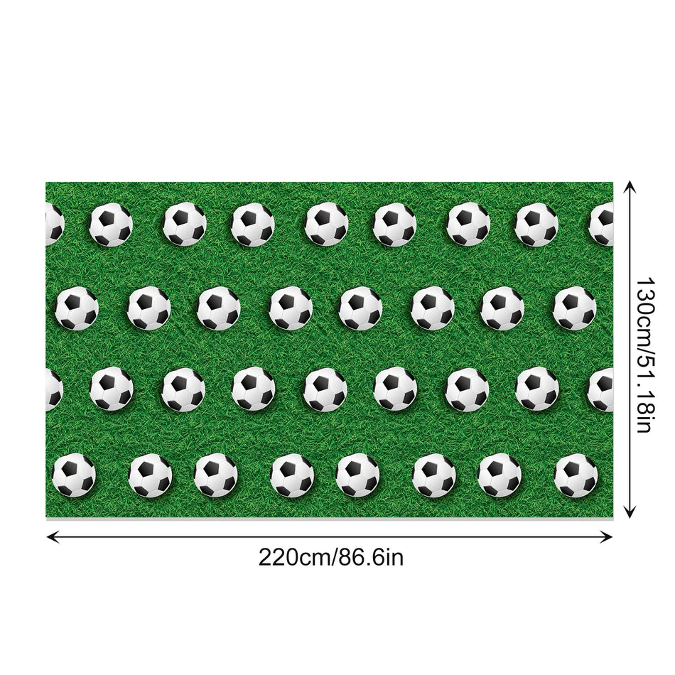 Football Game Party Disposable Tablecloth - Perfect for Birthday Celebrations ZB179