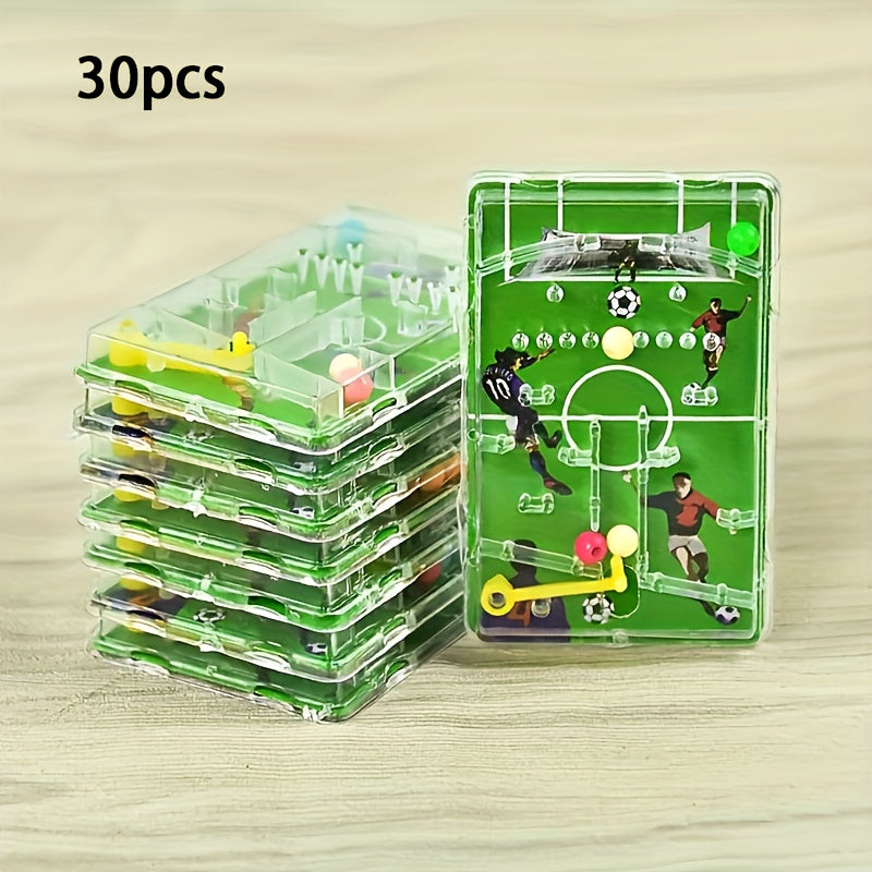 Football Maze Game Toy - Perfect Birthday Party Favour - Soccer Toy With Gift Bag! 30pcs