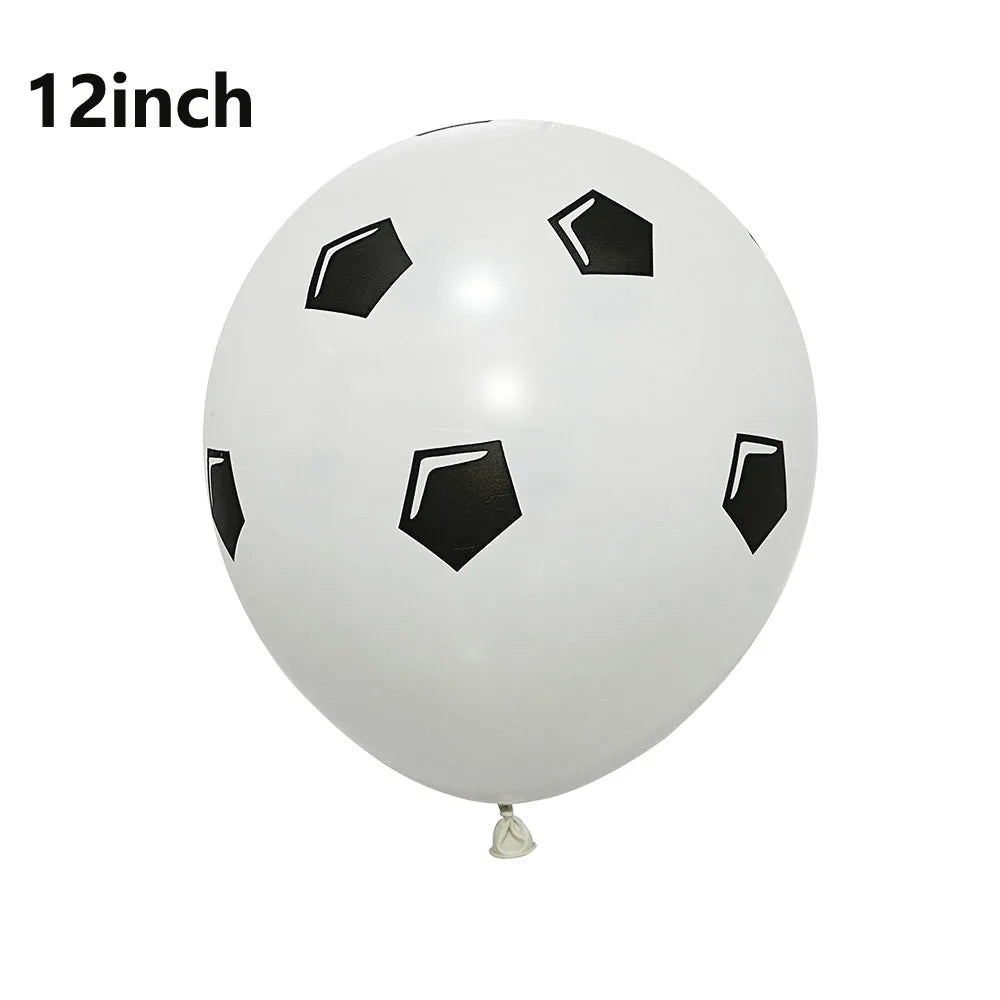 Football Soccer Party Balloon Decor Set - Green Number 32Inch