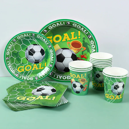Football Theme Party Decoration Set - Perfect for Boy's Birthday, Baby Shower, or Children's Day