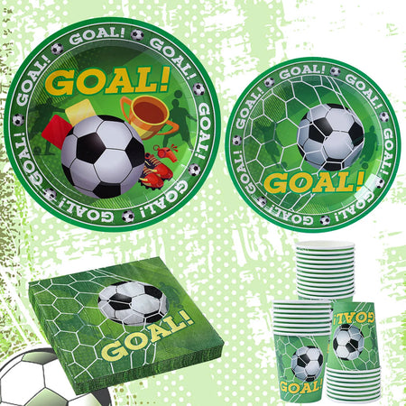 Football Theme Party Decoration Set - Perfect for Boy's Birthday, Baby Shower, or Children's Day