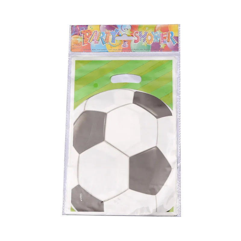Football Theme Party Tableware &amp;amp; Decor Set - Perfect for Kids Birthday Parties
