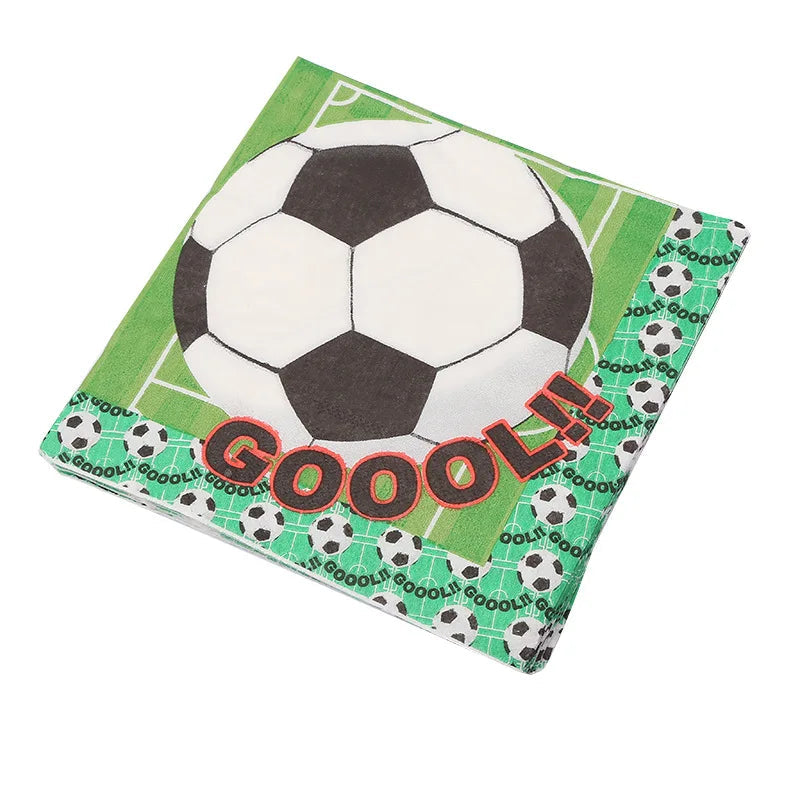 Football Theme Party Tableware &amp;amp; Decor Set - Perfect for Kids Birthday Parties