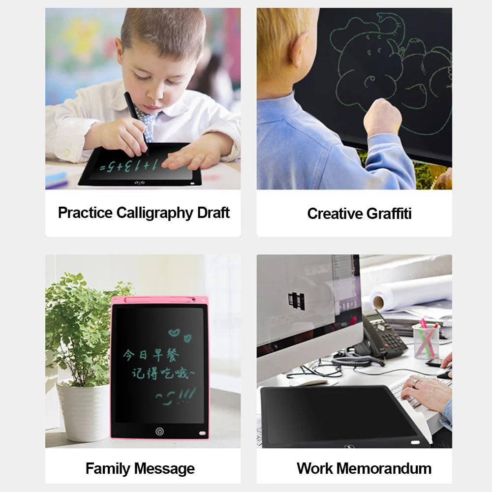 For kids 8.5Inch Electronic Drawing Board LCD Screen Writing Digital Graphic Drawing Tablets Electronic Handwriting Pad Toys