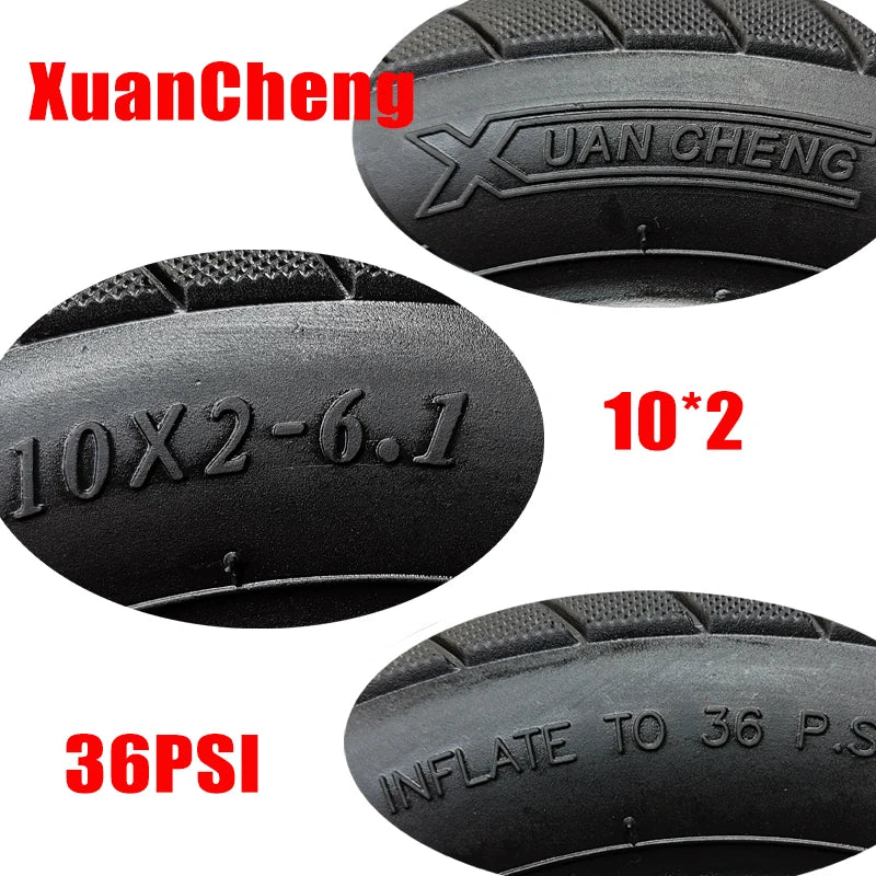 For Xiaomi M365 PRO Electric Scooter 10 Inch inner and outer tire set 10 Inches Modified Tire Reinforced Stable-proof 10*2