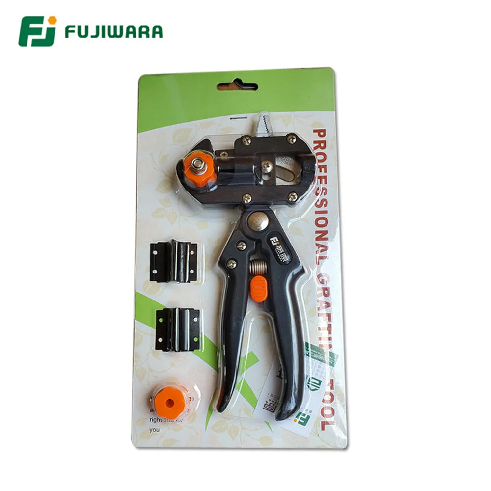 FUJIWARA Grafting Shears Scissor Fruit Tree Vaccination Multi-function Bud Cutter Gardening Tools