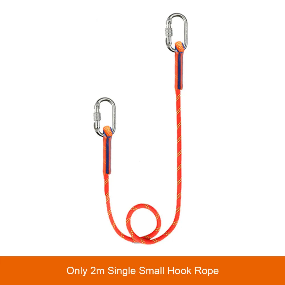 High Altitude Safety Harness with 5-Point Full Body Protection  Only Safet Rope