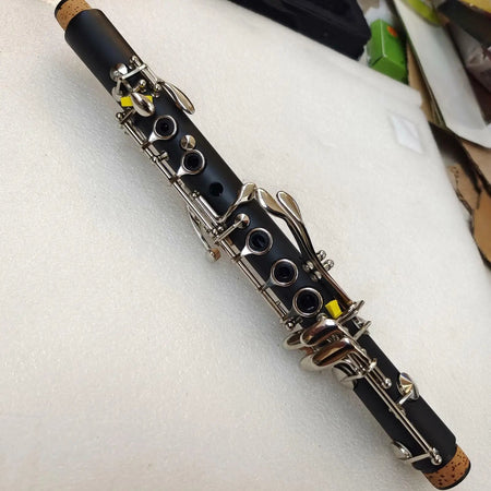 High-Grade Eb 11-Key Nickel-Plated Clarinet Set with Case