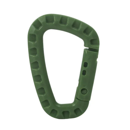 High-Quality Plastic Carabiner Hook 83*55MM Army green - 1pcs