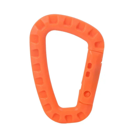 High-Quality Plastic Carabiner Hook 83*55MM Orange - 1pcs
