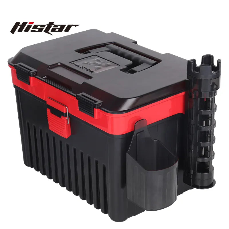 box to ship fishing pole Lightweight Double Deck Fishing Tackle Box