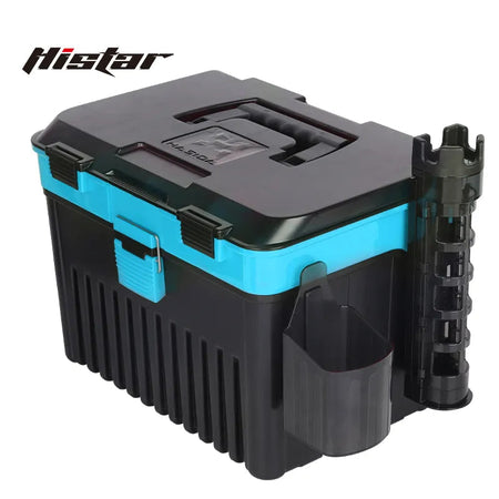 HISTAR Free Shipping to Korea Double Deck Thicken PP Anti-Pressure Big Capacity 1.8KG Lightweight Lure Fishing Tackle Box n 4 Rod Box 1 / CN