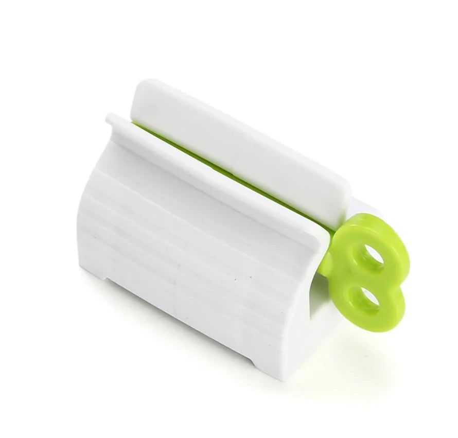Home Toothpaste Dispenser Squeezer Bathroom Accessories Toothpaste Holder Organizer Hair Dye Cosmetic Creative Squeezer No Waste green