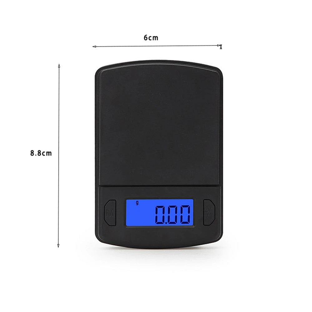 HOT 100g/200g/300g/500g x 0.01g Mini Pocket Digital Scale for Gold Sterling Silver Jewelry Scales Balance Gram Electronic Scales