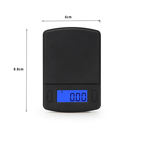 HOT 100g/200g/300g/500g x 0.01g Mini Pocket Digital Scale for Gold Sterling Silver Jewelry Scales Balance Gram Electronic Scales