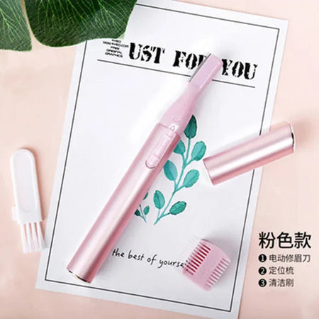 Hot Electric Face Mens Eyebrow Scissors Nose Ear Hair Trimmer Mini Portable Women Body Shaver Remover Blade Razor Epilator