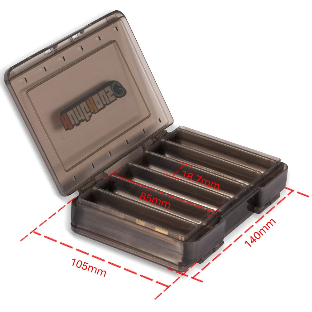 Hunthouse fishing box 14/19/27 compartments Double Layer High Strength Fishing Accessories lure Boxes storage Double 140-105-B