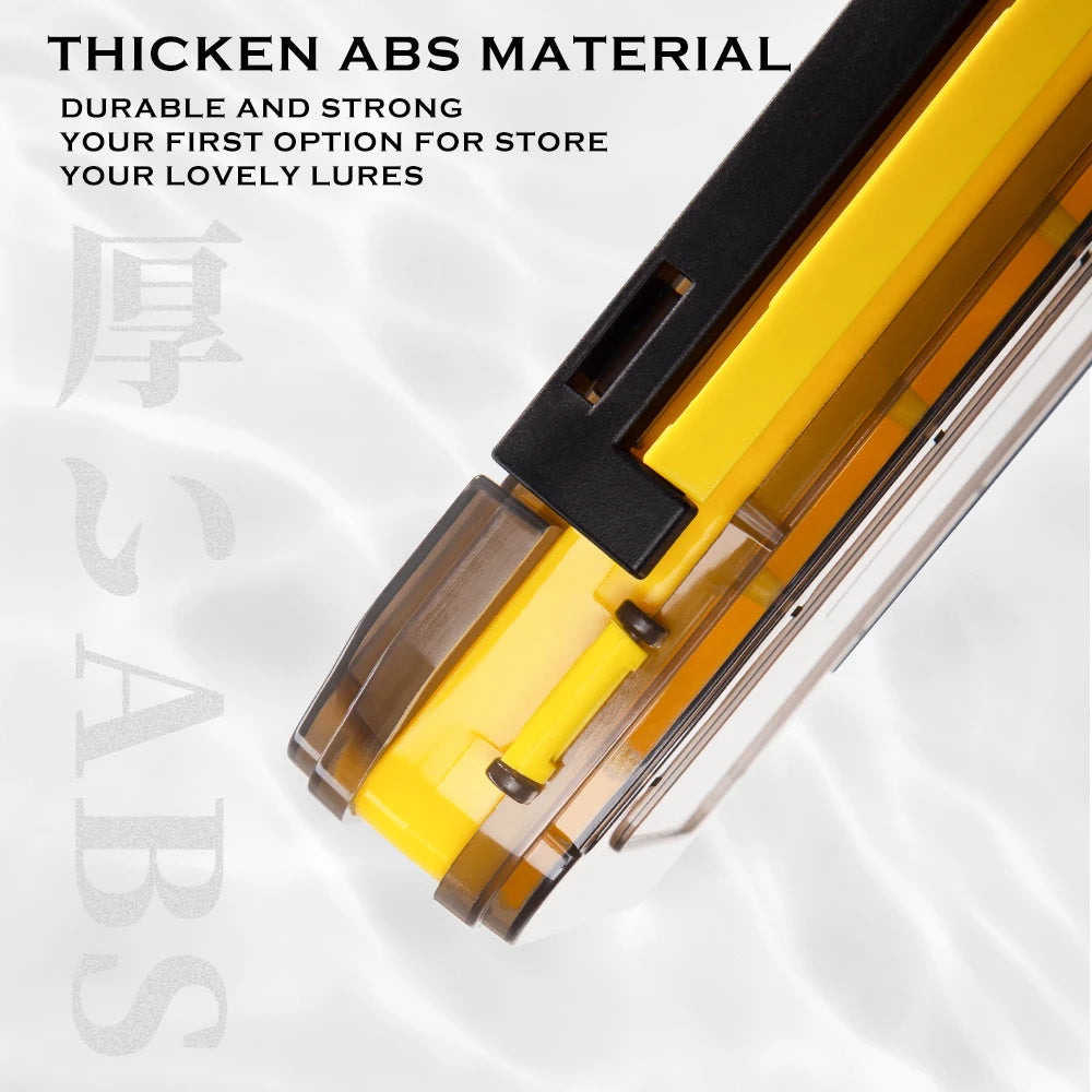 Hunthouse fishing box 14/19/27 compartments Double Layer High Strength Fishing Accessories lure Boxes storage Double