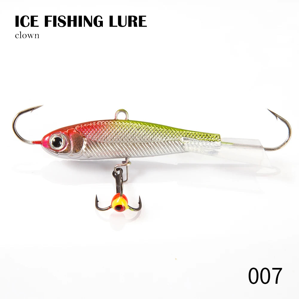 Hunthouse Winter Ice Fishing Lure 10g/19g/32g Sinking  Jigging Balancer Vib Bass Pike Carp Perch Fishing Tackle Hard Bait Lures