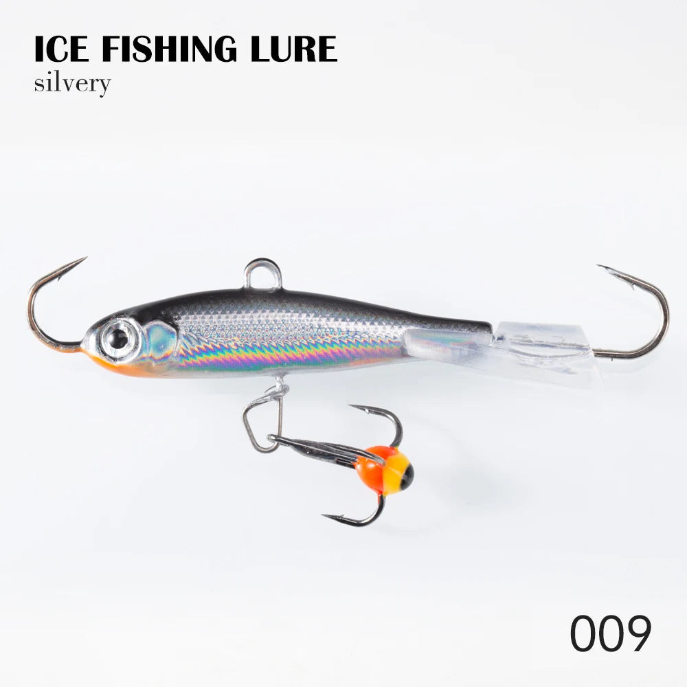 Hunthouse Winter Ice Fishing Lure 10g/19g/32g Sinking  Jigging Balancer Vib Bass Pike Carp Perch Fishing Tackle Hard Bait Lures