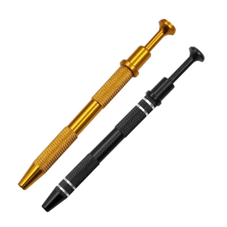 IC Extractor Four Claw Electronic Component Grabber IC Extractor Pickup BGA Chip Picker Patch IC Suck Pen Electronic RepairTools Gold Black