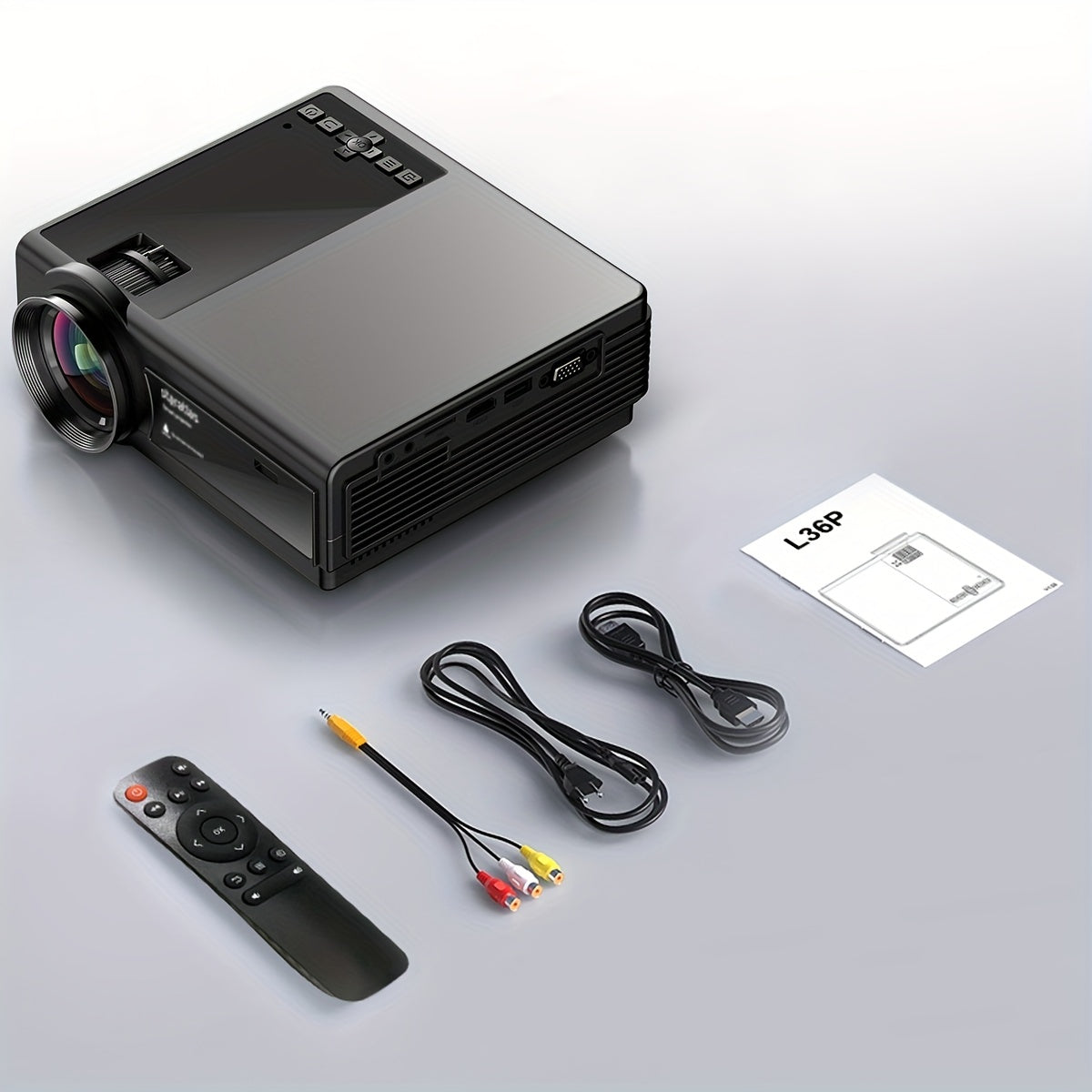 Immersive Native 1080P Home Cinema Projector with WiFi