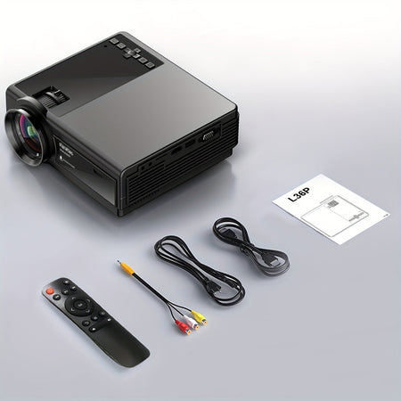 Immersive Native 1080P Home Cinema Projector with WiFi