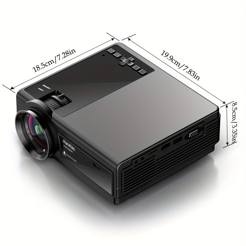 Immersive Native 1080P Home Cinema Projector with WiFi