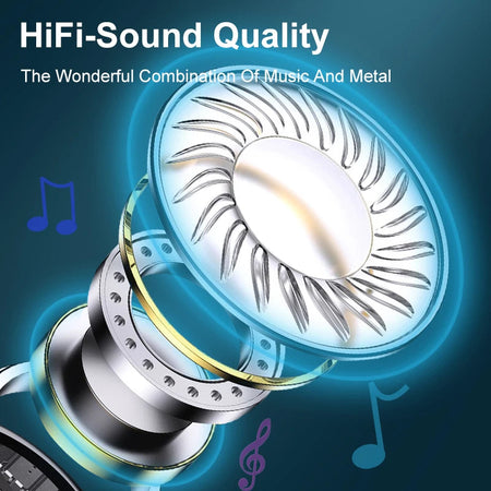 In-Ear Headphones For Xiaomi Earphone For Phone Stereo Bass Headset Metal Wired Earphone HiFi Headphones Mic for Samsung iPhone