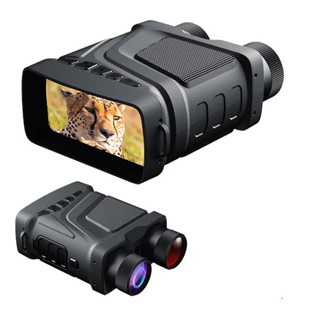 Infrared Night Vision Telescope optical monocular digital 5x zoom R12 Black long-range telescope for outdoor camping and hunting