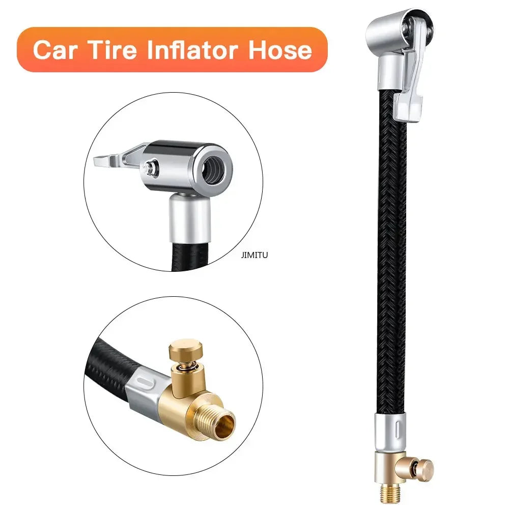 JIMITU Xiaomi Electric Air Compressor 1S Inflator Extension Hose - Easy Tire Inflation