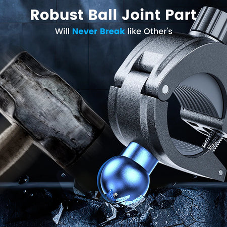 Joyroom 360&amp;deg; View Universal Bike Phone Holder Bicycle Phone Holder for 4.7-7 inch Mobile Phone Stand Shockproof Bracket GPS Clip