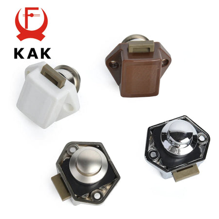 KAK 20 pieces RV Lock Push Lock for Camper Car RV Yacht Push Locks Furniture Cabinet Door Lock Hardware Child Safety Drawer Lock