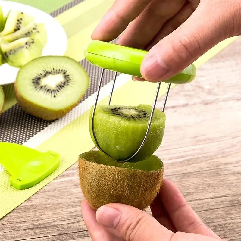 Kiwi Cutter Peeler Slicer Kitchen Gadget