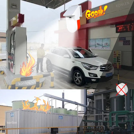 KONLEN Ultimate Fire Security WIFI UV Flame Detector