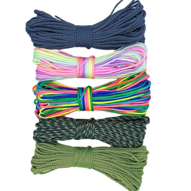 KOTUDENAVY 4mm 7 Core Paracord 550 Rope for Hiking &amp;amp; Camping