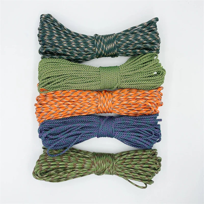 KOTUDENAVY 4mm 7 Core Paracord 550 Rope for Hiking &amp;amp; Camping