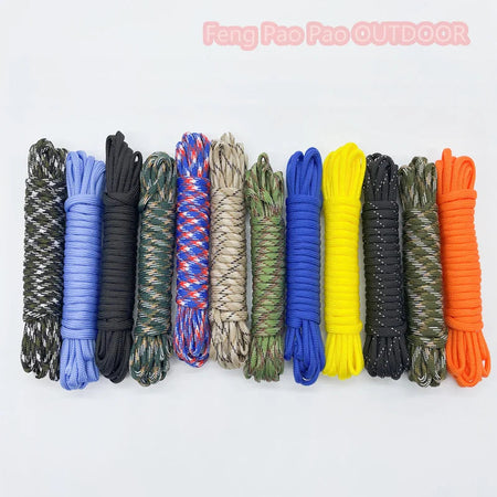 KOTUDENAVY Parachute Cord Lanyard: 5m Dia. 4mm 7 Stand Cores - Outdoor Survival Equipment