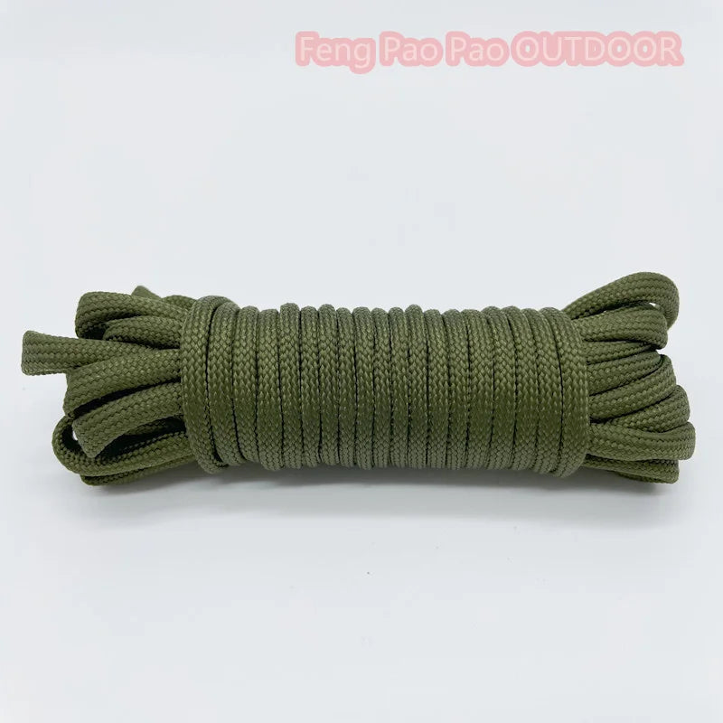 KOTUDENAVY Parachute Cord Lanyard: 5m Dia. 4mm 7 Stand Cores - Outdoor Survival Equipment