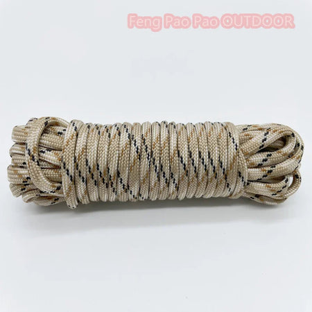 KOTUDENAVY Parachute Cord Lanyard: 5m Dia. 4mm 7 Stand Cores - Outdoor Survival Equipment